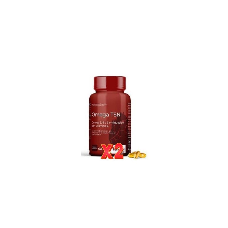 Pack de 2 unidades Venarol Omega 3-6-9 Tsn 60Perlas Herbora Pack de 2 unidades Venarol Omega 3-6-9 Tsn 60Perlas Herbora