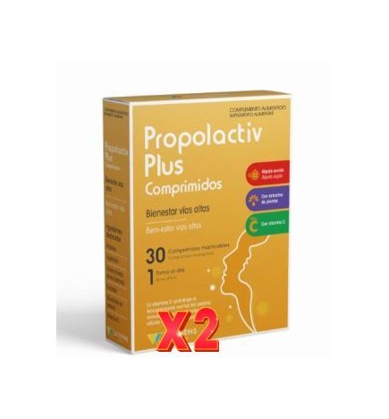Pack de 2 unidades Actifens Propolactiv Plus 30 Comprimidos Herbora