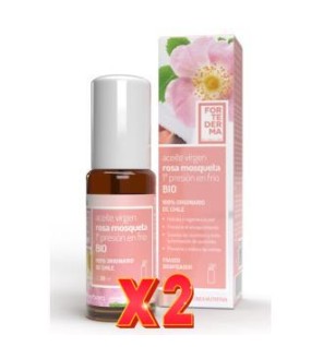 Pack de 2 unidades Fortederma Aceite Virgen Rosa Mosqueta 30 Ml Bio Herbora