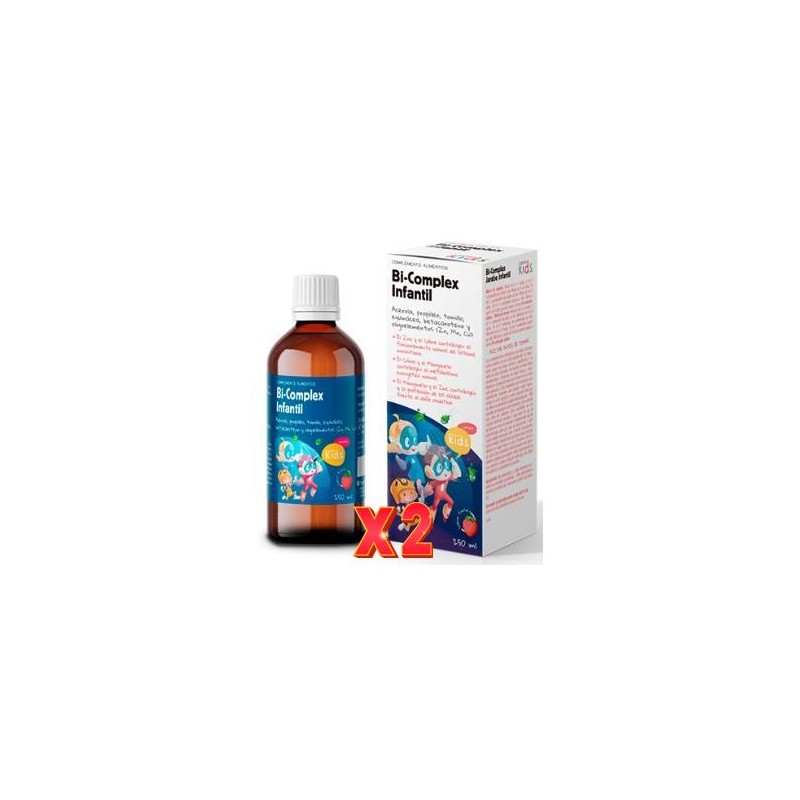 Pack de 2 unidades Bi Complex Infantil Jarabe 250 Ml Herbora