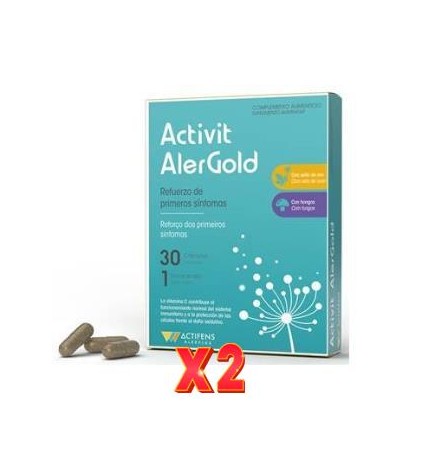 Pack de 2 unidades Actifens Activit Alergold 30 Capsulas Herbora