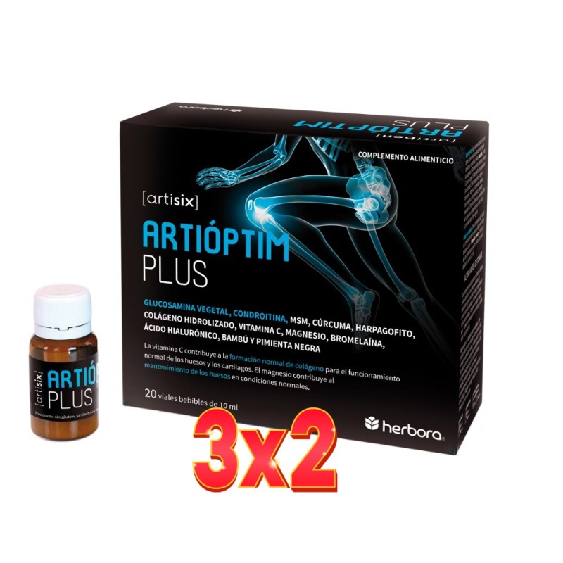 Pack de 3x2 unidades Artioptim Plus 20Viales Herbora Pack de 3x2 unidades Artioptim Plus 20Viales Herbora
