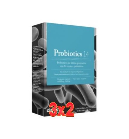 Pack de 3x2 unidades Probiotics 14 30 Capsulas Herbora