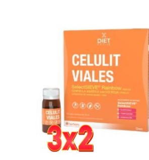 Pack de 3x2 unidades Diet Prime Celulit 15Viales. Herbora