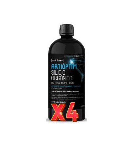 Pack de 4 unidades Artioptim Silicio Organico 1L. Herbora