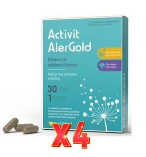 Pack de 4 unidades Actifens Activit Alergold 30 Capsulas Herbora
