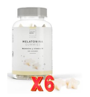 Pack de 6 unidades Controlnerv Melatonina 50 Gummies Herbora