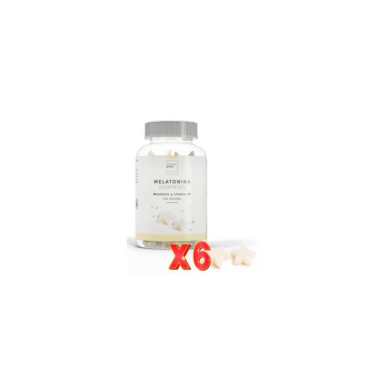 Pack de 6 unidades Controlnerv Melatonina 50 Gummies Herbora