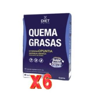 Pack de 6 unidades Diet Prime Quemagrasas 60Vcaps. Herbora