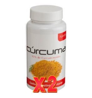 Pack de 2 unidades Curcuma Plantis 60 Capsulas Artesania