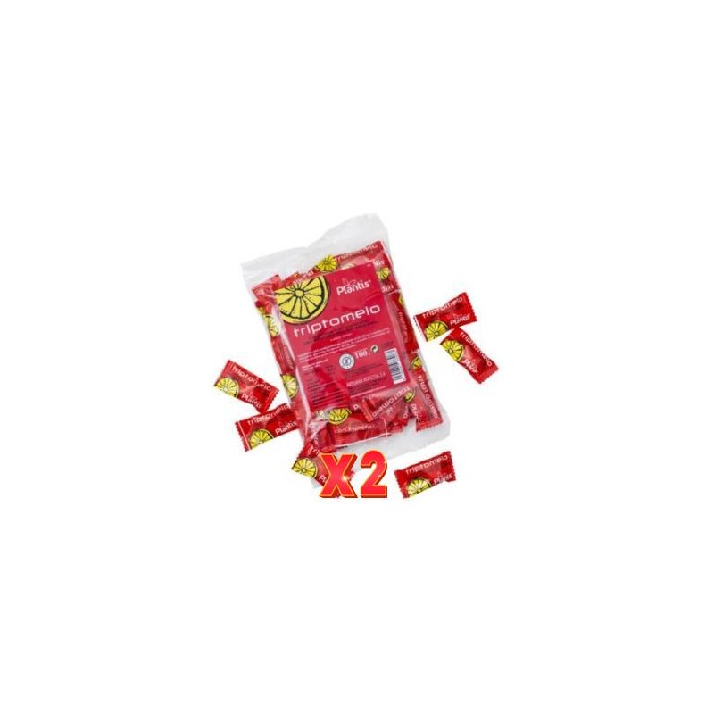 Pack de 2 unidades Triptomelo Caramelos Con Triptofano 100 Gramos Artesania Pack de 2 unidades Triptomelo Caramelos Con Triptofano 100 Gramos Artesania