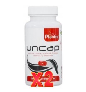 Pack de 2 unidades Uncap (Cabellos Y Uñas) 45 Capsulas Artesania