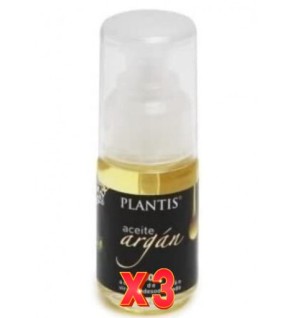 Pack de 3 unidades Aceite De Argan Palntis 30 Ml Artesania