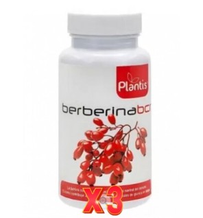 Pack de 3 unidades Berberina Bcr Plantis 60 Cápsulas Artesania