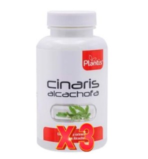 Pack de 3 unidades Cinaris (Alcachofa) Plantis 120 Capsulas Artesania