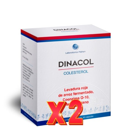Pack 2 unidades Dinacol 30 Capsulas Mahen