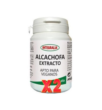 Pack de 2 unidades Alcachofa Extracto 60Capsulas Vegetales Integralia