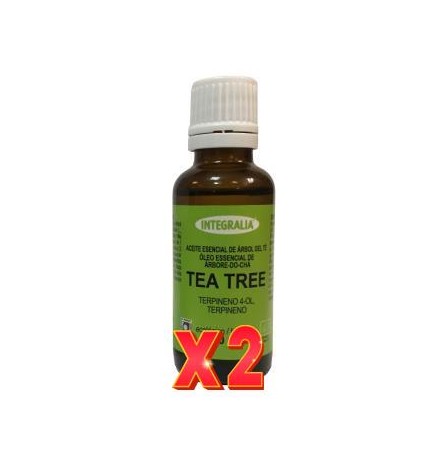Pack de 2 unidades Arbol Del Te Aceite Esencial Eco 30 Ml Integralia