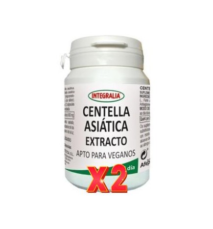 Pack de 2 unidades Centella Asiatica Extracto 60Capsulas Vegetales Integralia