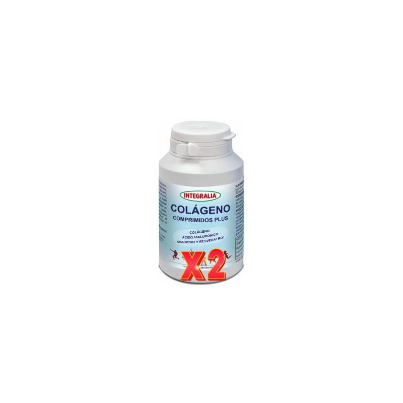 Pack de 2 unidades Colageno Comprimidos Plus 120Comp. Integralia Pack de 2 unidades Colageno Comprimidos Plus 120Comp. Integralia