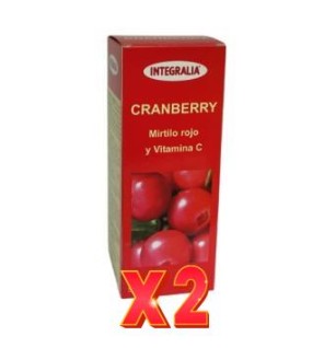 Pack de 2 unidades Cranberry Jarabe 500 Ml Integralia