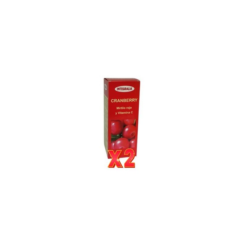 Pack de 2 unidades Cranberry Jarabe 500 Ml Integralia Pack de 2 unidades Cranberry Jarabe 500 Ml Integralia
