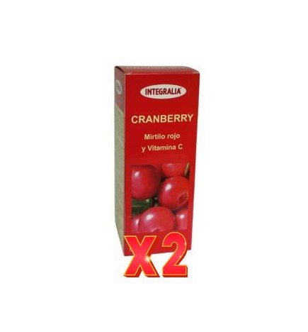 Pack de 2 unidades Cranberry Jarabe 500 Ml Integralia