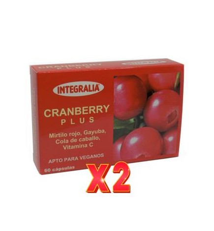 Pack de 2 unidades Cranberry Plus 60 Capsulas Integralia