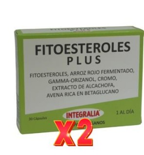 Pack de 2 unidades Fitoesteroles Plus 30 Capsulas Integralia