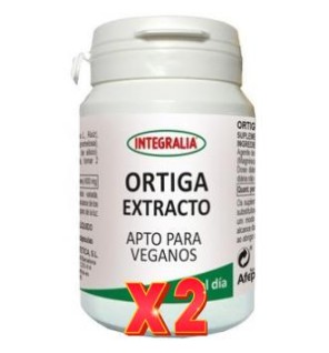 Pack de 2 unidades Ortiga Extracto 60Capsulas Vegetales Integralia