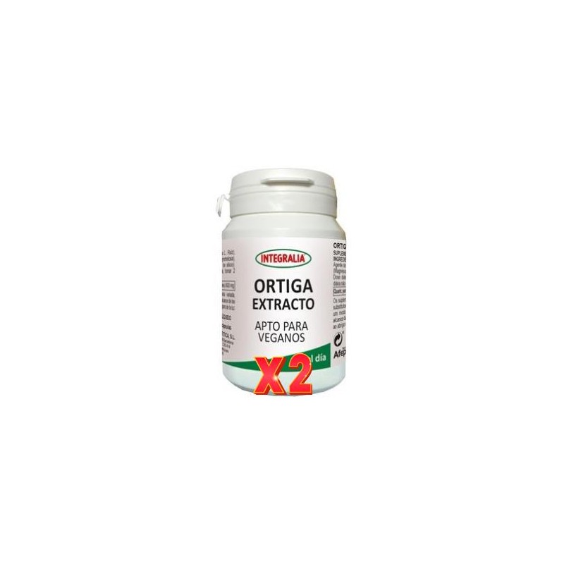 Pack de 2 unidades Ortiga Extracto 60Capsulas Vegetales Integralia