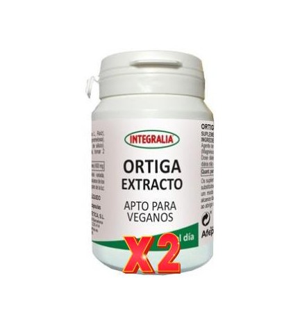 Pack de 2 unidades Ortiga Extracto 60Capsulas Vegetales Integralia