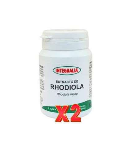 Pack de 2 unidades Rhodiola Extracto 60 Capsulas Integralia