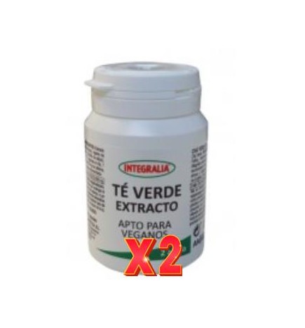 Pack de 2 unidades Te Verde Extracto Seco 60V Capsulas Integralia