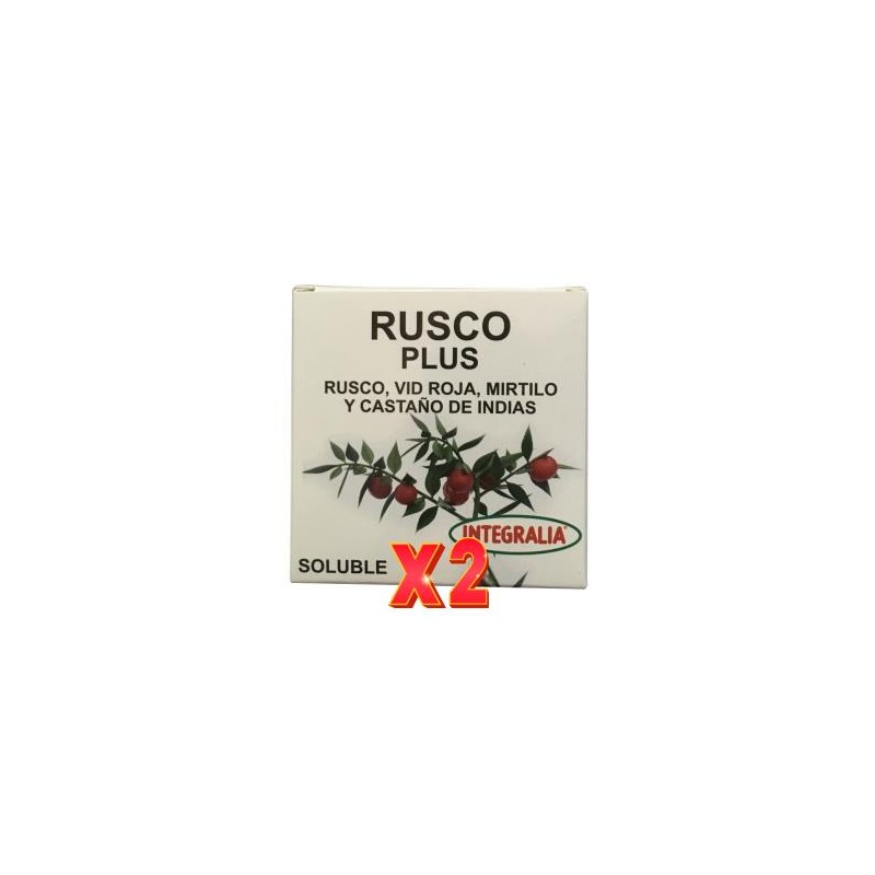 Pack de 2 unidades Tisana Rusco Plus 15 sobres Integralia