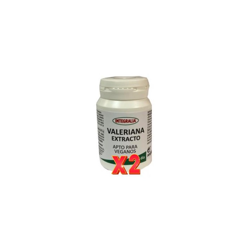 Pack de 2 unidades Valeriana Extracto 60Capsulas Vegetales Integralia Pack de 2 unidades Valeriana Extracto 60Capsulas Vegetales Integralia