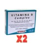 Pack de 2 unidades Vitamina B Complex 30 Capsulas Integralia