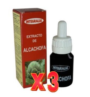 Pack de 3 unidades Alcachofa Concentrado 50 Ml Integralia