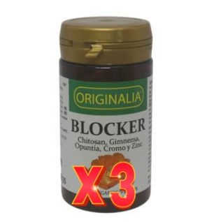 Pack de 3 unidades Blocker Originalia 60 Capsulas Integralia