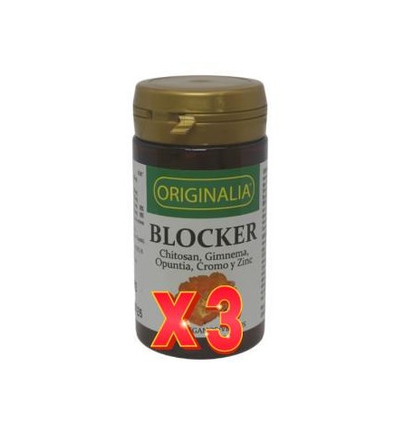 Pack de 3 unidades Blocker Originalia 60 Capsulas Integralia