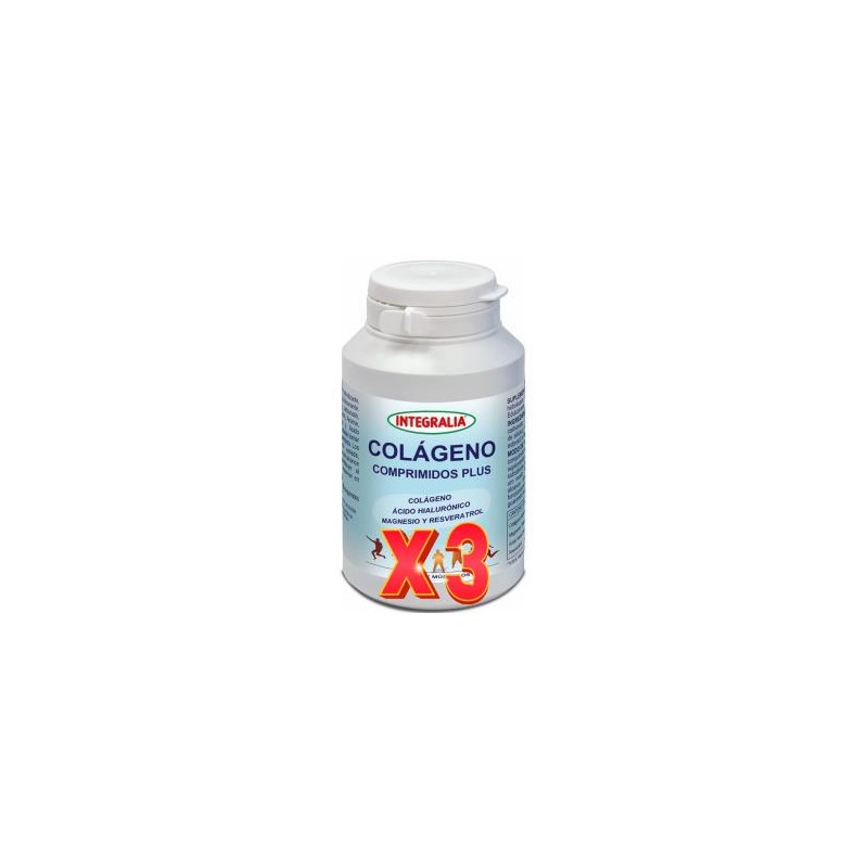 Pack de 3 unidades Colageno Comprimidos Plus 120Comp. Integralia