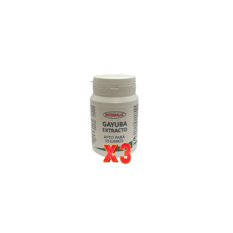 Pack de 3 unidades Gayuba Extracto 60 Capsulas Integralia
