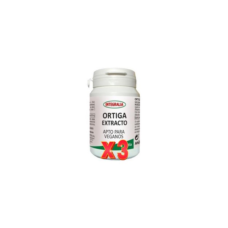 Pack de 3 unidades Ortiga Extracto 60Capsulas Vegetales Integralia