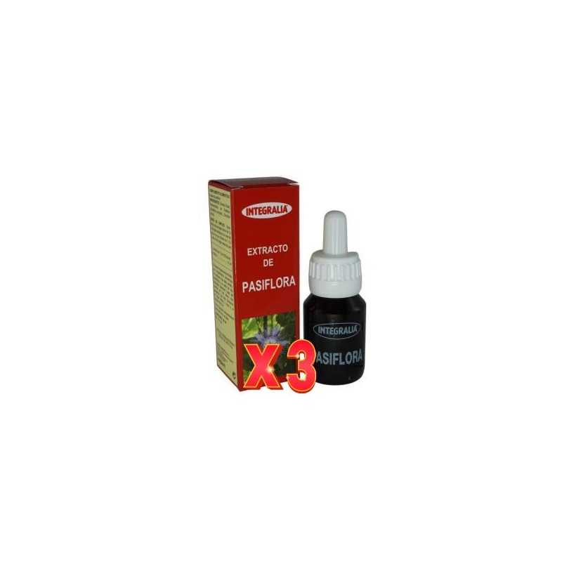 Pack de 3 unidades Pasiflora Concentrado 50 Ml Integralia Pack de 3 unidades Pasiflora Concentrado 50 Ml Integralia