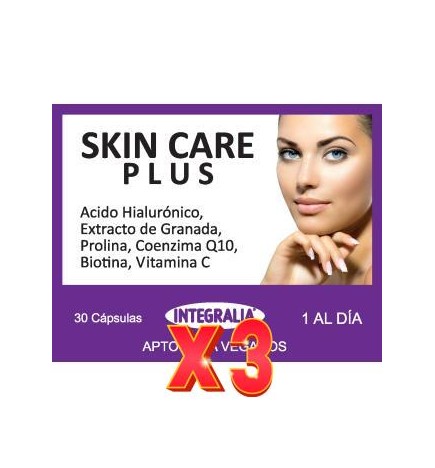 Pack de 3 unidades Skin Care Plus 30 Capsulas Integralia