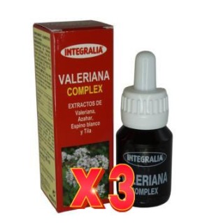 Pack de 3 unidades Valeriana Complex Extracto 50 Ml Integralia
