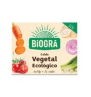 Caldo Vegetal Cubitos 6X10 Gramos Bio Vegan Biogra