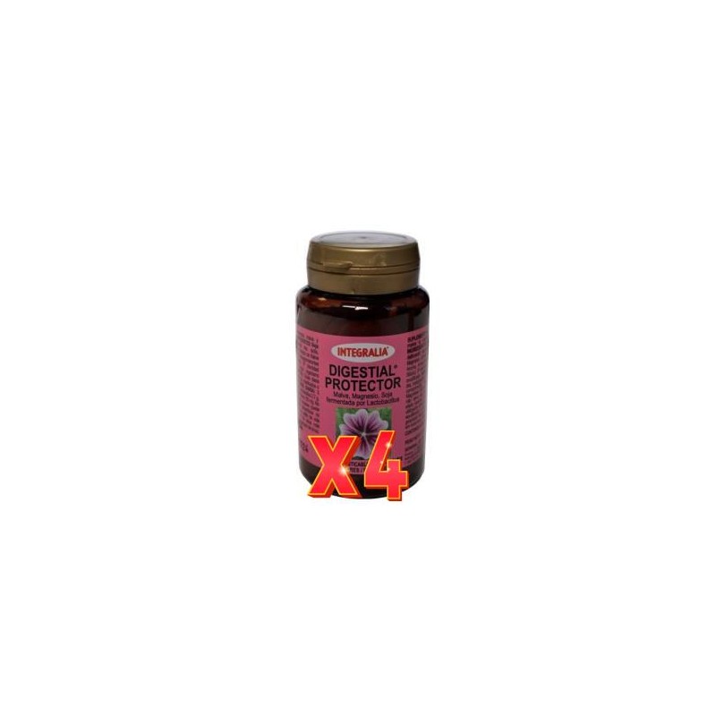 Pack de 4 unidades Digestial Protector 50 Comprimidos Masticables Integralia Pack de 4 unidades Digestial Protector 50 Comprimidos Masticables Integralia