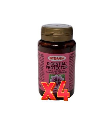 Pack de 4 unidades Digestial Protector 50 Comprimidos Masticables Integralia