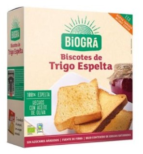 Biscotes De Espelta 270 Gramos Bio S/A Biogra